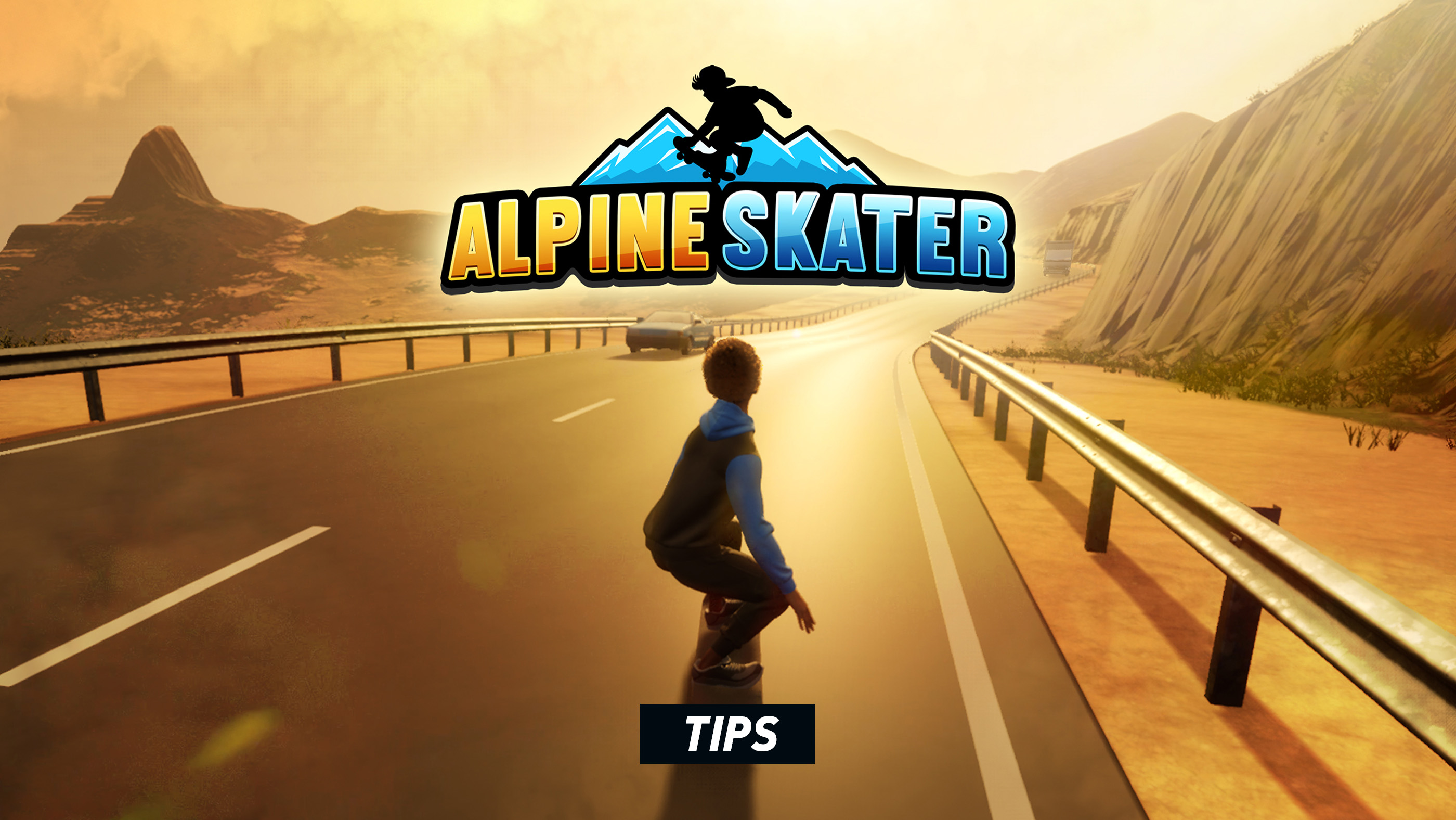 Alpine Skater tips and tricks for challenges, mountain terrain, jumps and landings