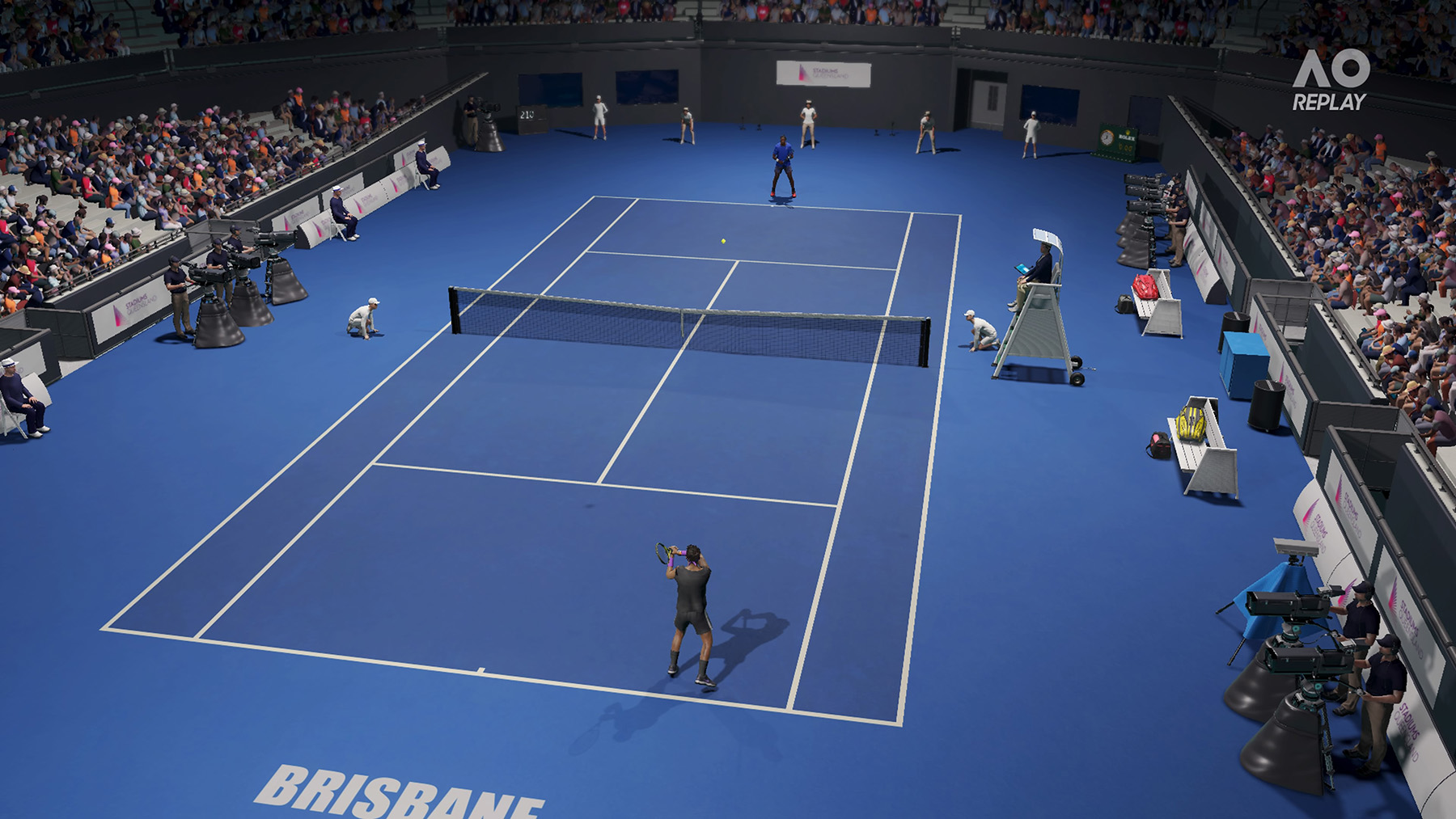 AO Tennis 2 Gameplay