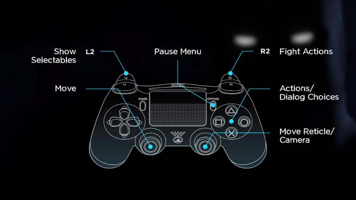 Batman: The Telltale Series - Controls