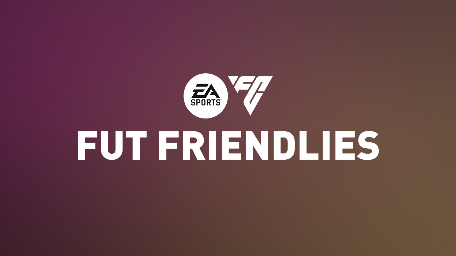 EA Sports FC 24 - FUT Friendlies