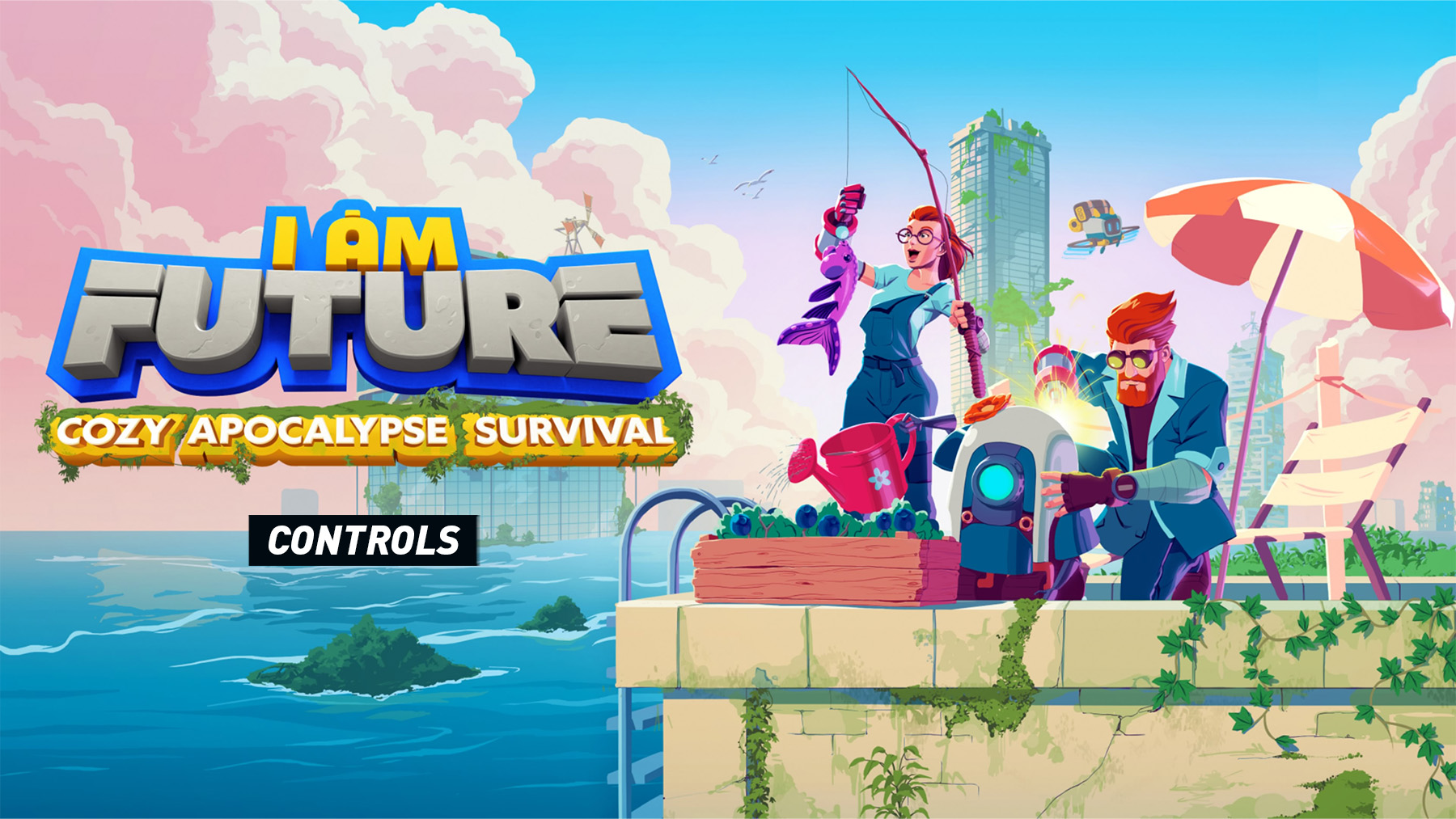 I Am Future: Cozy Apocalypse Survival - Controls