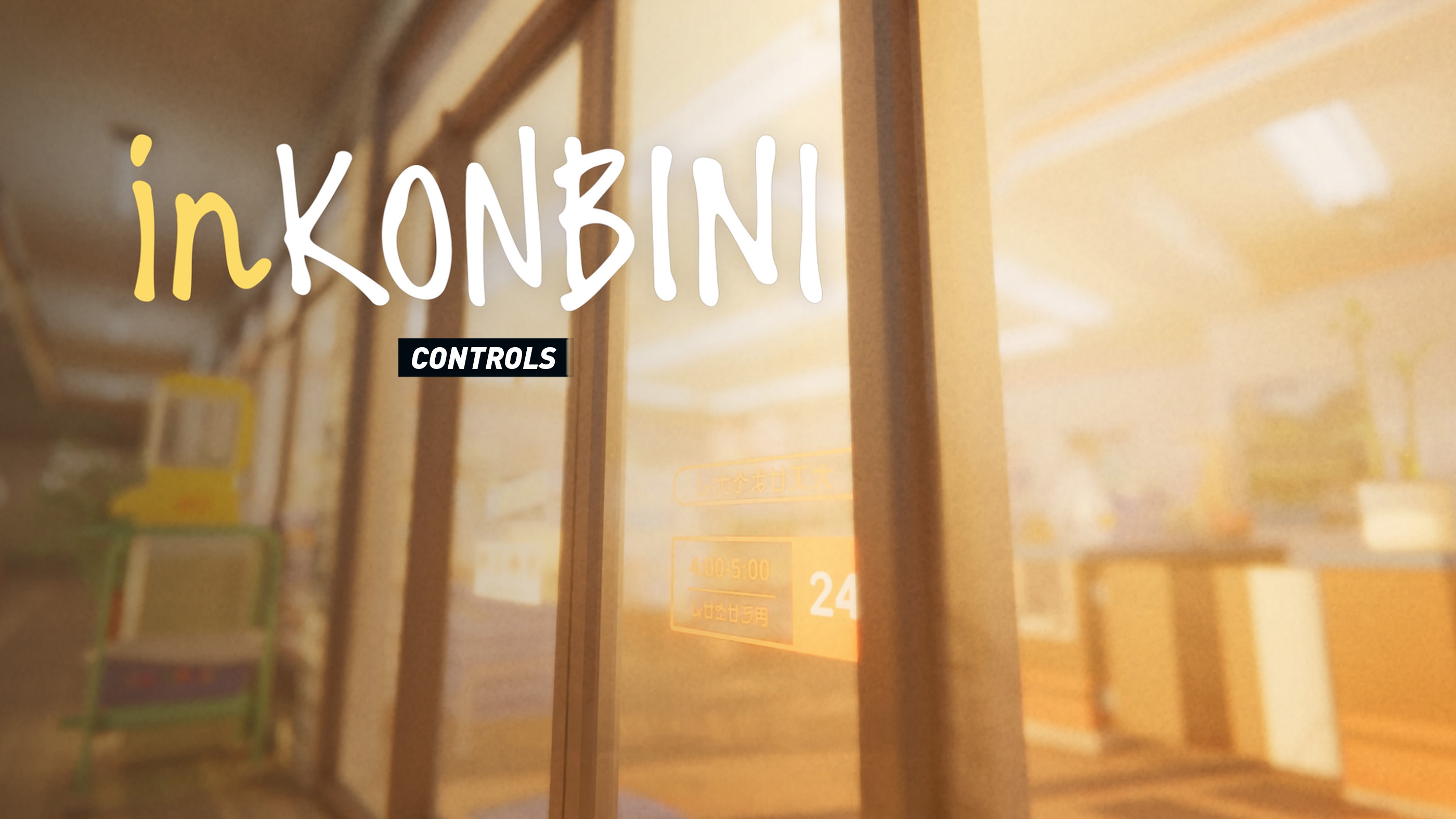 inKONBINI: One Store. Many Stories. - Controls