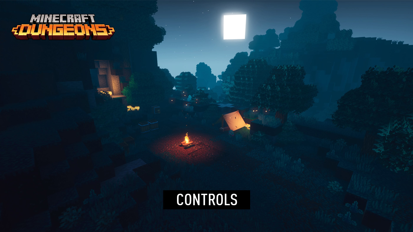Minecraft Dungeons Controls