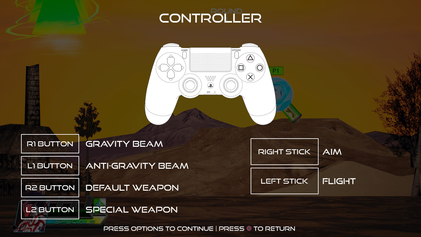 Nebulas Lasso PlayStation Controls