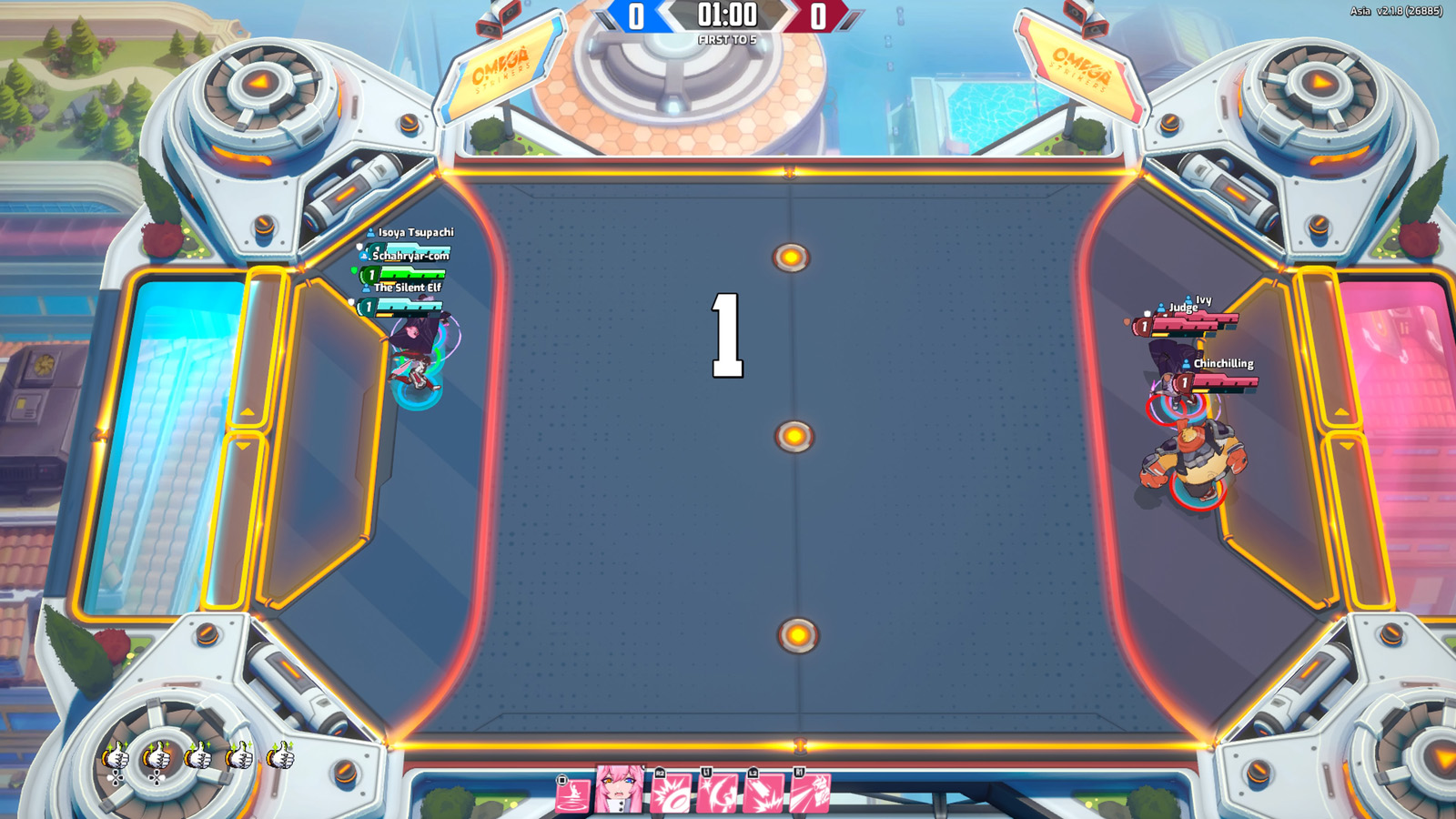 Omega Strikers Gameplay
